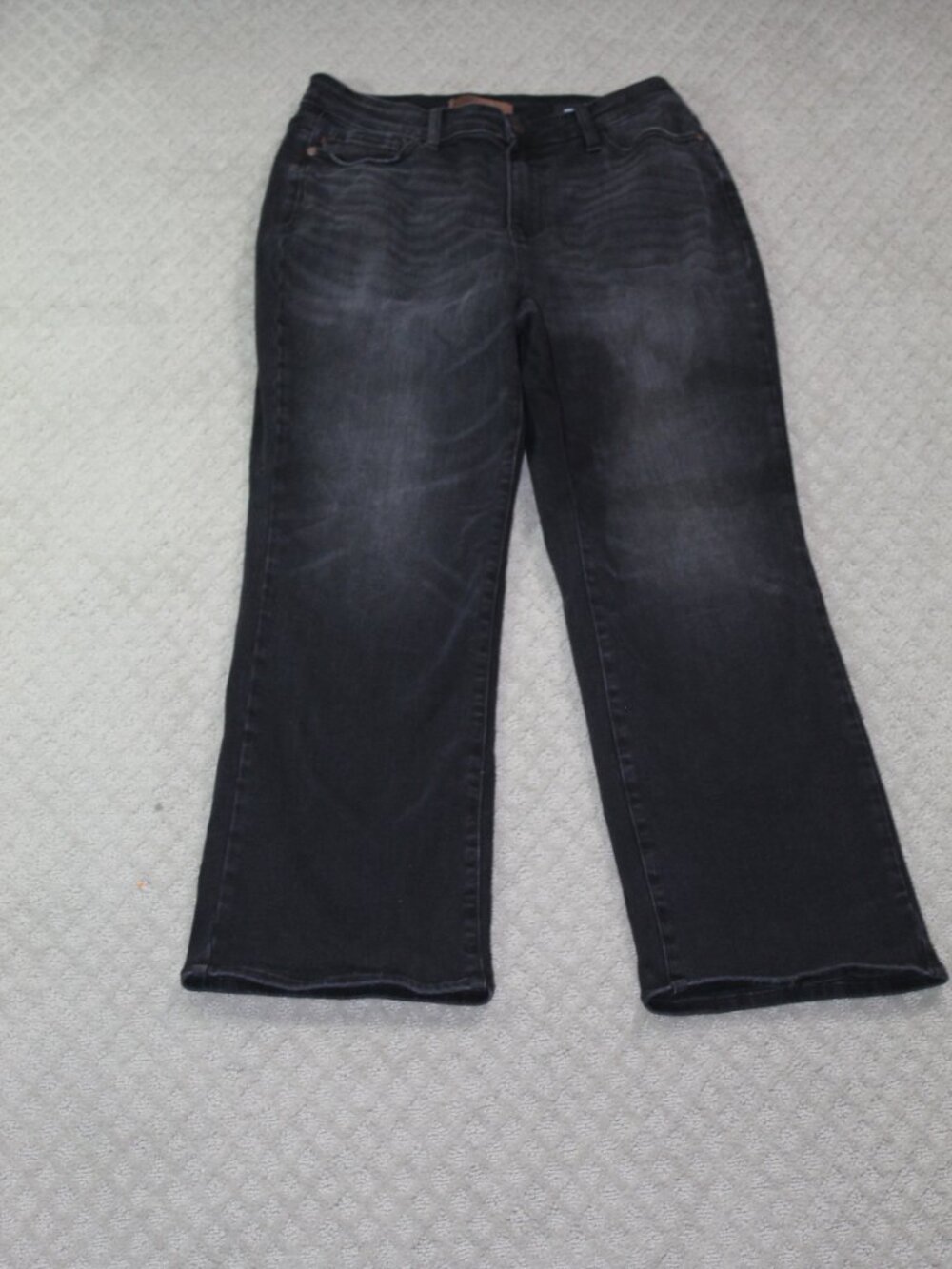 Judy Blue Size 16W Black High Rise Straight Fit Jeans